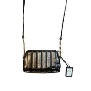 DKNY レキシントン ドーム クロスボディ, Black/Gold, S